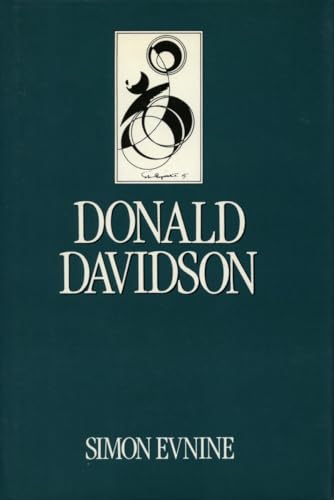 Donald Davidson (Key Contemporary Thinkers)